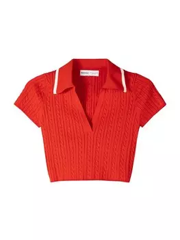 Свитер Bershka, цвет Light red