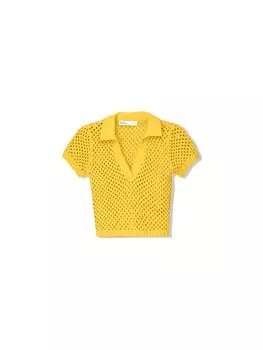 Свитер Bershka, цвет Mustard