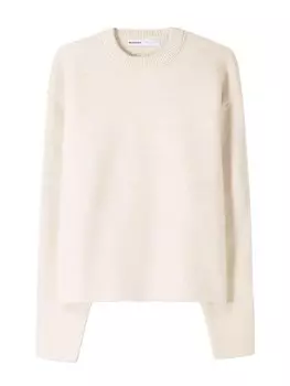 Свитер Bershka, цвет Pastel yellow