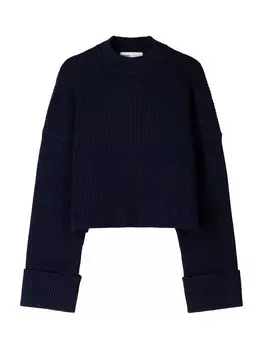 Свитер Bershka, морской синий