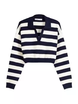 Свитер Bershka, ночная синяя