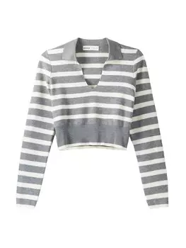 Свитер Bershka, серый