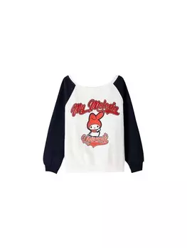 Свитер Bershka Sweatshirt, белый