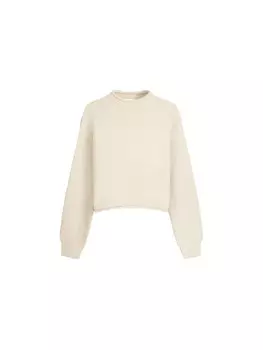 Свитер Bershka, светло-бежевый