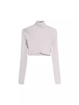 Свитер Bershka, светло-серый