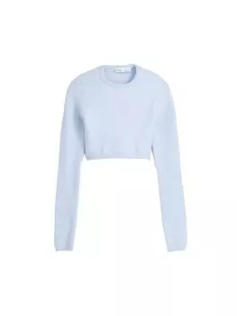 Свитер Bershka, светло-синий