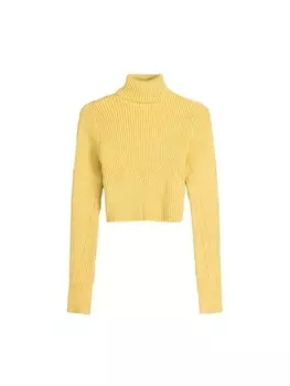 Свитер Bershka, желтый