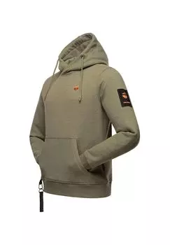 Свитер Безумный Фрэнк STONE HARBOUR, цвет Dusty Olive Melange