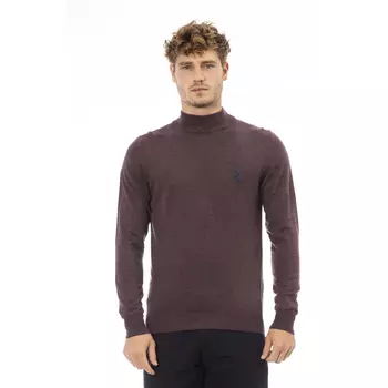 Свитер Billionaire Highneck Sweater, бордовый