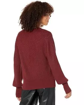 Свитер Bishop + Young Emery Chevron Sweater, цвет Scarlett