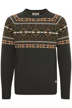 Свитер BLEND Nilas, темно-зеленый