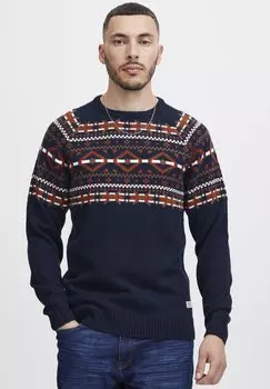 Свитер Blend, платье синего цвета