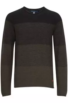 Свитер BLEND Sweater Benno, цвет mottled brown/black