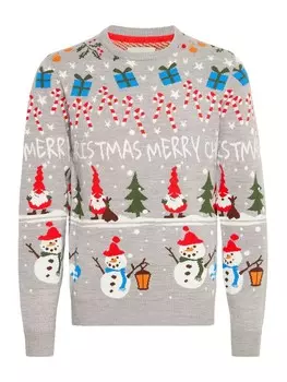 Свитер BLEND Sweater BHChristian, серый