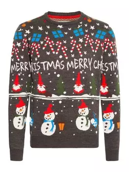 Свитер BLEND Sweater Christian, серый