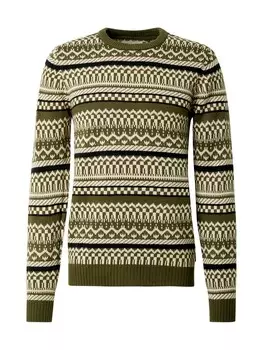 Свитер BLEND, темно-зеленый