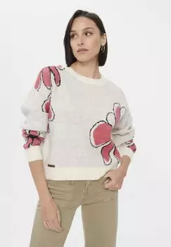 Свитер blue shadow, белый