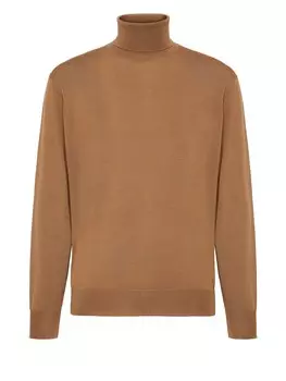 Свитер Boggi Milano Polo, коричневый