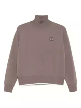 Свитер Boke Flower 2.0 с высоким воротником KENZO, коричневый