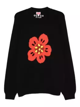 Свитер Boke Flower KENZO, черный