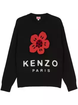Свитер Boke Flower KENZO, черный