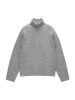 Свитер большого размера Pull&Bear PACIFIC, пятнистый серый