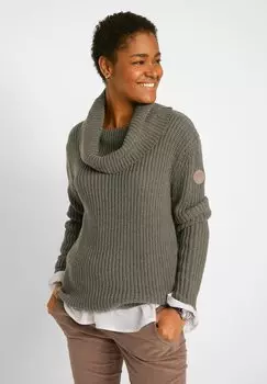 Свитер bonprix, оливковый