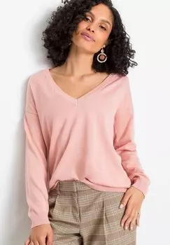 Свитер bonprix, розовый