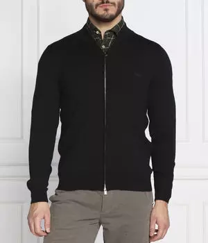 Свитер Boss Albany Slim Fit, черный