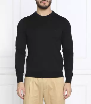 Свитер BOSS BLACK botto-l regular fit, черный