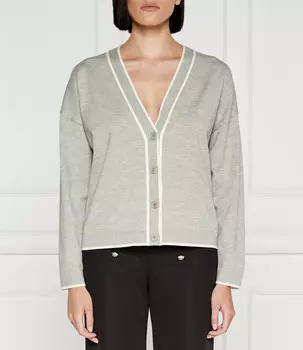 Свитер BOSS BLACK Flodina Regular Fit, серый