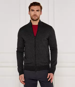 Свитер BOSS BLACK H-Eltorno Regular Fit, цвет grafite