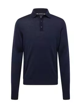 Свитер BOSS Black Lancione, темно-синий