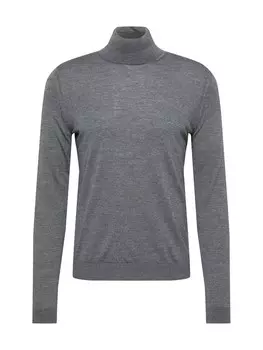 Свитер BOSS Black Musso, пестрый серый