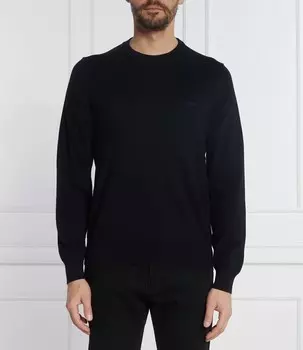Свитер BOSS BLACK Pacas-L Regular Fit, темно-синий