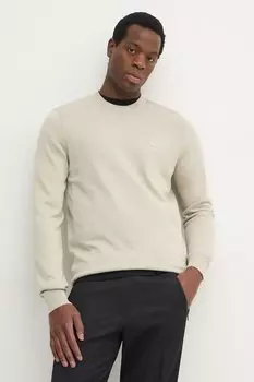 Свитер BOSS Casual с добавлением кашемира Boss Orange, бежевый