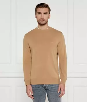 Свитер Boss Ebacio Regular Fit, бежевый