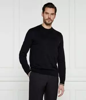 Свитер Boss Ebello-p Regular Fit, черный