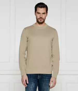 Свитер Boss Ecaio-p Regular Fit, бежевый