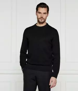 Свитер Boss Ecaio-p Regular Fit, черный
