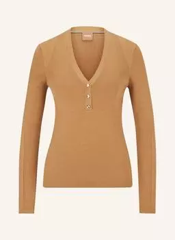 Свитер BOSS FARAMENA, кэмел