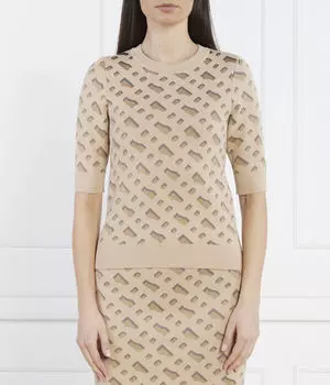 Свитер Boss Furkini Regular Fit, коричневый