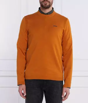 Свитер Boss Green Ever-X, оранжевый