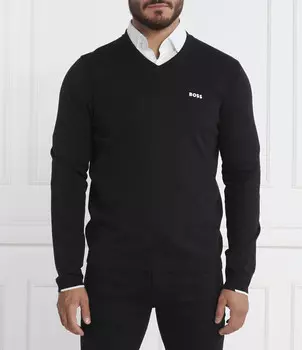 Свитер BOSS GREEN Ever-X_VN Regular Fit, черный