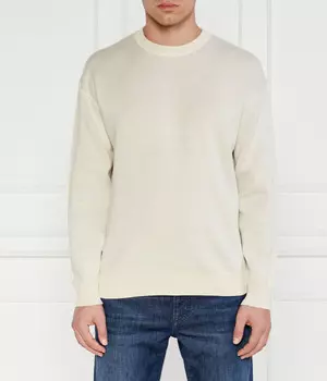 Свитер Boss H-Daero Regular Fit, экрю