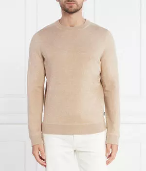 Свитер Boss Onore Regular Fit, бежевый