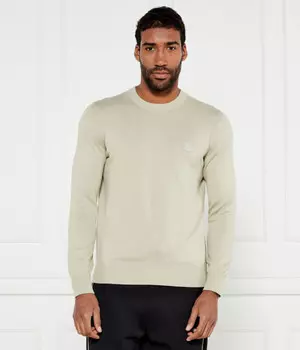 Свитер Boss Orange Kanovano Regular Fit, зеленый