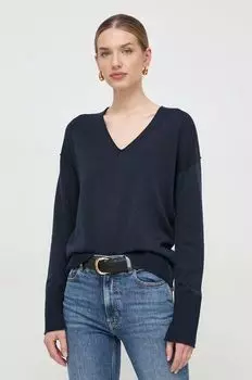 Свитер Boss Orange, темно-синий