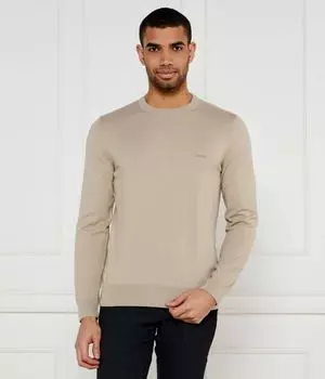 Свитер Boss Pacas-l Regular Fit, бежевый