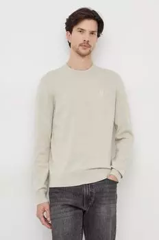 Свитер BOSS с добавлением кашемира BOSS CASUAL Boss Orange, зеленый